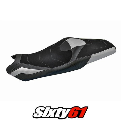 Honda Forza 750 2021 2022 2023 2024 Seat Cover Tappezzeria Comfort Silver Black
