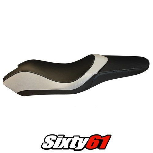 Honda Integra 700 2012 2013 Seat Cover Tappezzeria Silver Black