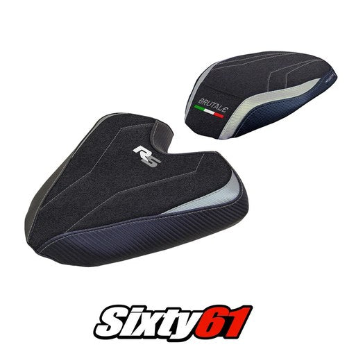 MV Agusta Brutale 1000RS 2021-2025 2026 Seat Cover Tappezzeria Ultragrip Silver