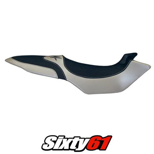 MV Agusta Brutale 675 800 2012 2013 2014 2015 Seat Cover Tappezzeria Silver