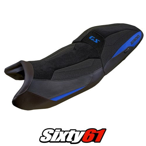 BMW R1300GS 2023-2025 2026 Touring Seat Cover Tappezzeria Ultragrip Blue Black