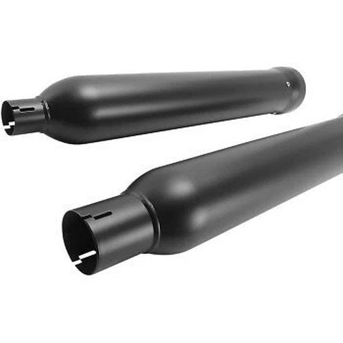 Cobra 6109RB Raven Black Neighbor Hater NH Series Mufflers for 17-23 Touring