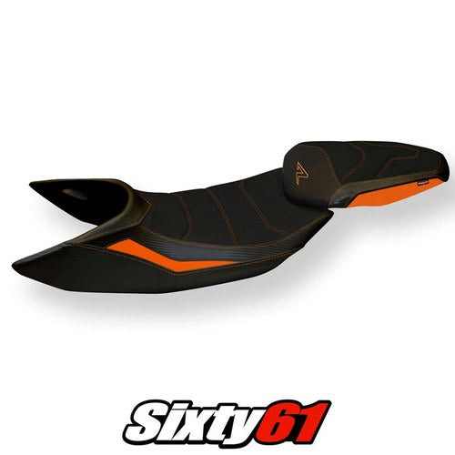 KTM 1290 Super Duke R 2014-2018 2019 Seat Cover Tappezzeria Ultragrip Orange