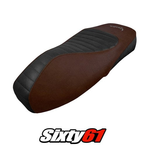 Vespa Gts 125 150 300 2009-2021 2022 2023 2024 Seat Cover Tappezzeria D Brown SE