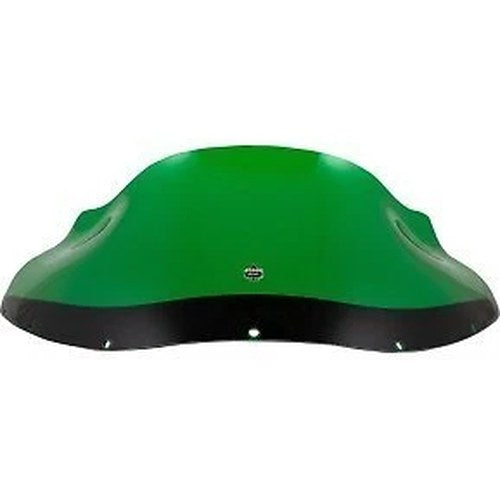 Klock Werks KWW-02-0613 Kolor Flare Windshield- 9" - Green - Fxrp