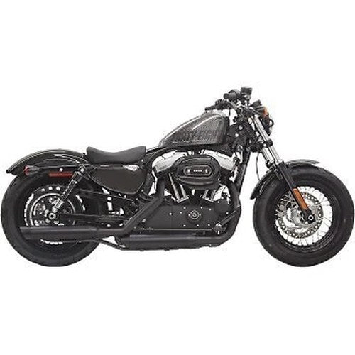 Bassani Black 3" Firepower Series Slip-On Mufflers for 14-20 Sportster XL