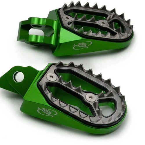 AS3 Foot Pegs for Kawasaki KX 65 2000-2021 KX 85 2001-2021