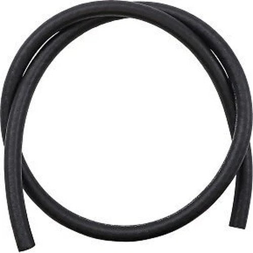 Drag Specialties 0706-0150 Black Rubber 1/4" Fuel / Oil Line - 3 Foot Long