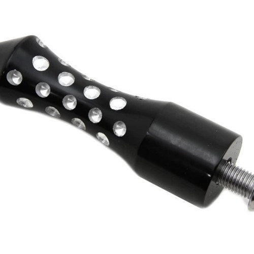 V-Twin 21-0347 Black Agostinni Shifter Footpeg Spike Style for Harley