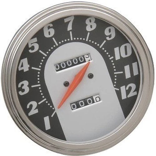 Drag Specialties DS-243866 2:1 Mechanical 12mm Threat Speedometer