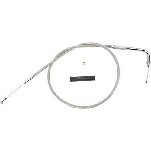 Drag Specialties 0651-0129Stainless Braided Throttle/Idle Cable