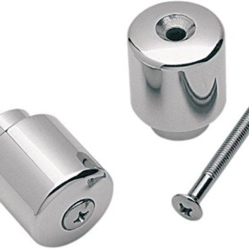 Parts Unliminted DS-273947 Chrome Handlebar Dampers Weights for 01-18 Gold Wing