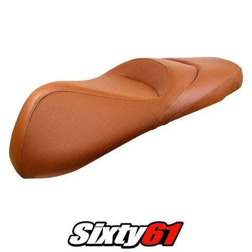 Piaggio Beverly 300 400 2021 2022 2023 2024 Seat Cover Tappezzeria Light Brown