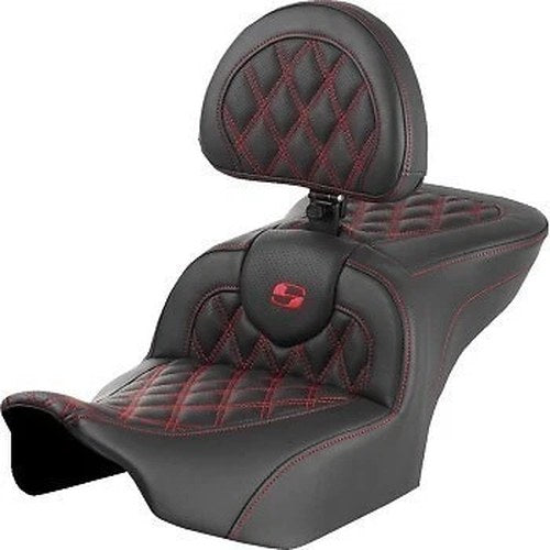 Saddlemen 823-07-182B4 Roadsofa™ Lattice Stitch Seat - FLTR/FLHX '23-'24