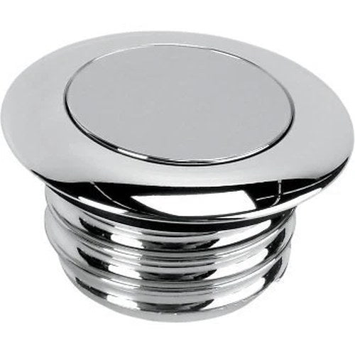 Drag 0703-0292 Chrome Pop-Up Gas Cap Non-Vented Left Hand Thread for 96-22