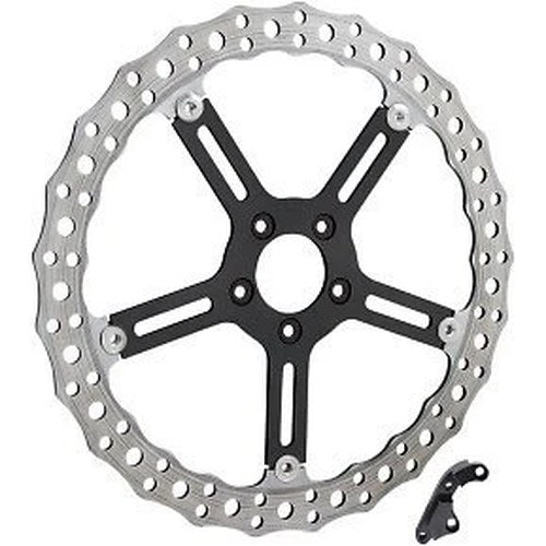 Arlen Ness 02-994 15" Left Side Big Brake Jagged Floating Rotor Kit
