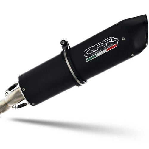 Bmw R1200GS Adventure 2005-2009 Exhaust Gpr Slip-on Furore Nero