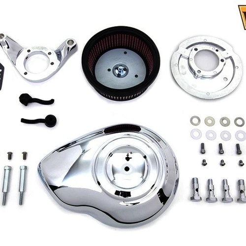 V-Twin 34-1343 Chrome Wyatt Gatling Air Cleaner Assembly