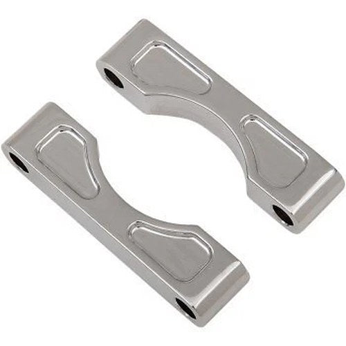 Klock Werks Chrome Hugger Front Fender Mounting Block 16/17/18" 84-13 Touring