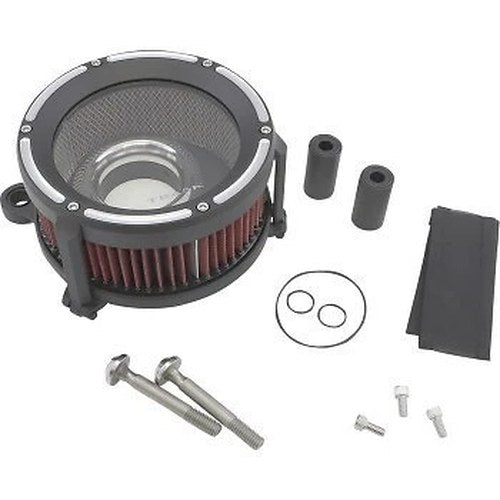 Trask Reverse Cut Assault Charge High-Flow Cleaner Kit for Twin Cam
