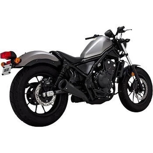 Vance & Hines 48421 Black Upsweep Slip-On Muffler Honda Rebel 300/500 17-19