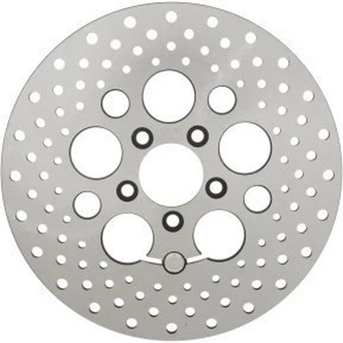 Drag Specialties 1710-1905 Stainless Drilled Rear Brake Rotor for 08-23 Touring