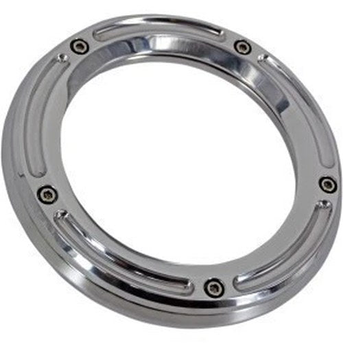 Trask TM-0041 CH Chrome Clear Assault Derby Cover for 16-22 M8 Touring