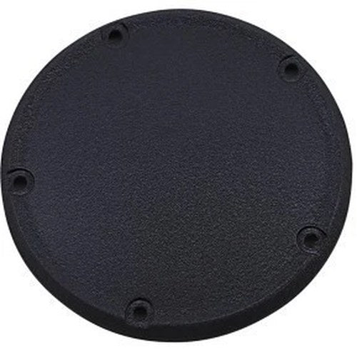 Drag Specialties 1107-0661 Wrinkle Black Derby Cover for Harley M8 Softail
