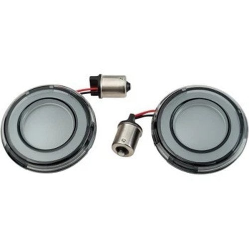 Kuryakyn 2907 Smoke Tracer LED Rear Turn Signal Conversions for 1156