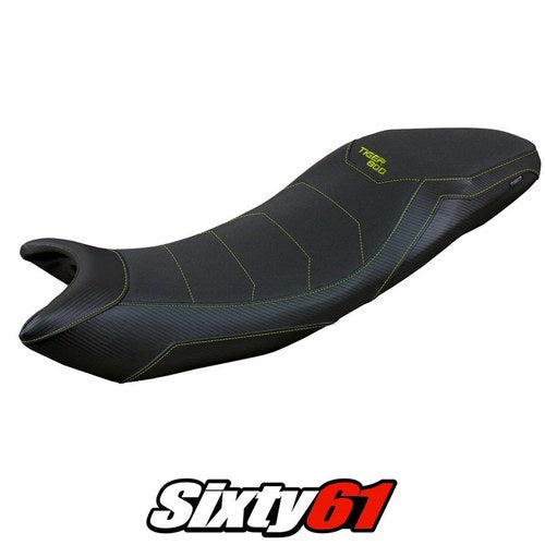 Triumph Tiger Sport 800 2025 Seat Cover Tappezzeria Comfort Black Yellow Fluo