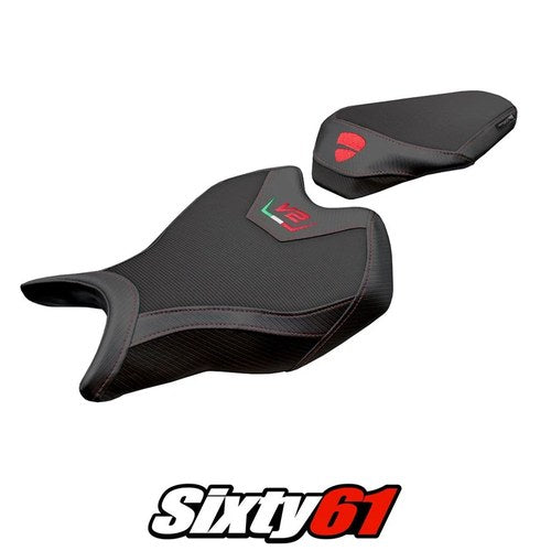 Ducati Panigale V2 2025 Seat Cover Tappezzeria Comfort Black