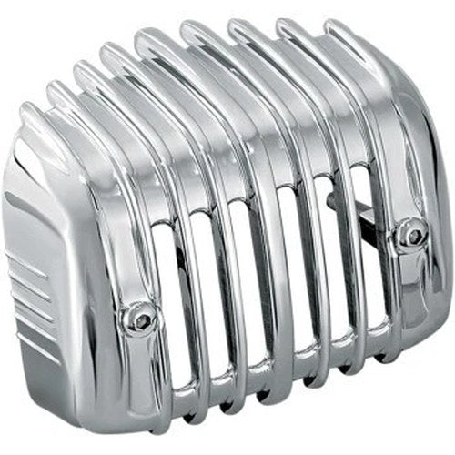 Kuryakyn 7839 Chrome Regulator Cover for 01-13 FXST/FLST Harley Softail