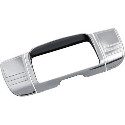 Kuryakyn 7240 Chrome Deluxe Tri-Line Stereo Trim for 14-24 FLHT/FLHX/FLHTCUTG