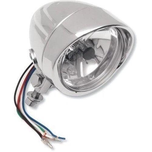 Drag Specialties 2001-0248 Chrome 4-1/2" Spotlights with Running Light Sold Each