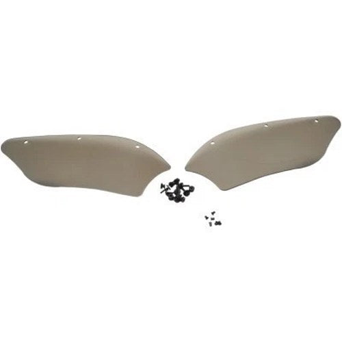 Memphis Shades Black Wind Deflectors for Memphis Shades Batwing Fairing Only