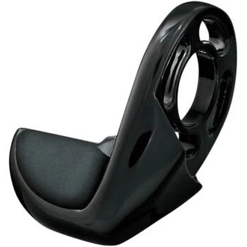 Kuryakyn 6319 Black Right Side Chrome Throttle Boss Only for Iso Grips