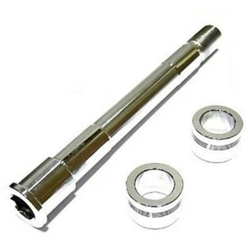 V-Twin 44-0007 Chrome Front Axle Kit for Low Rider 18-23