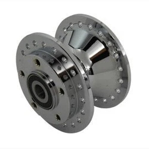 V-Twin 45-0532 Chrome Front Wheel Hub 3/4" Bearings