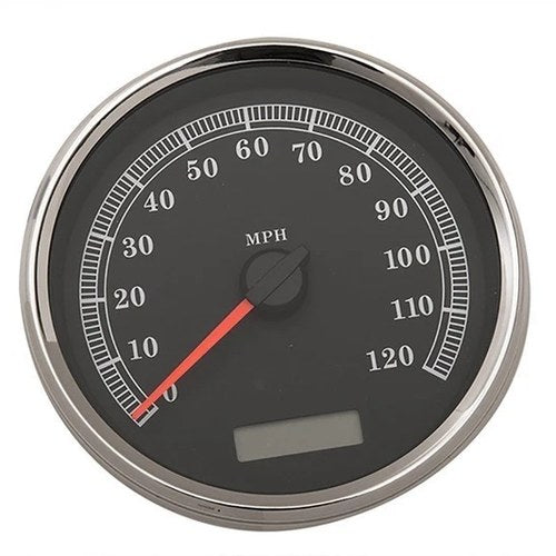 V-Twin 39-0882 5" Electronic Speedometer Assembly Black