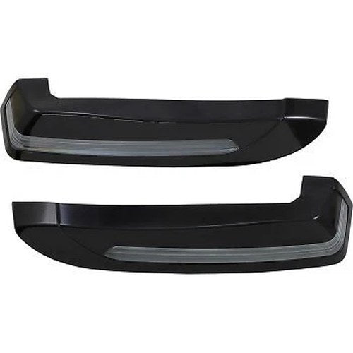 Ciro 40007 Black Tour Pak Light Accents / Covers for 14-21 H-D Touring Tour-Pak