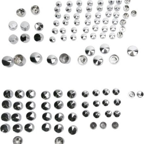 Drag Specialties 2401-0698 Chrome Standard Bolt Cover Kit for Touring 09-16