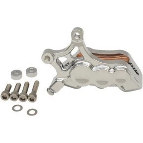 Arlen Ness 02-212 Ness Tech Six-Piston Differential Bore Caliper - Chrome - 14"