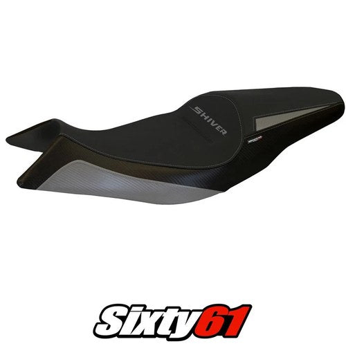 Aprilia Shiver 2010-2015 2016 2017 2018 2019 2020 Seat Cover Tappezzeria Grey