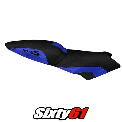 BMW K1300S 2009-2011 2012 2013 2014 2015 2016 Seat Cover Tappezzeria Blue