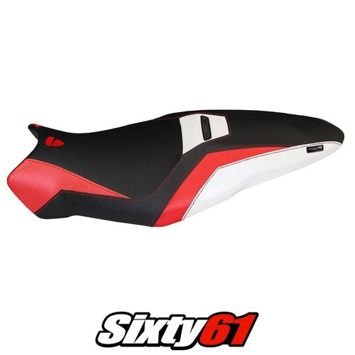Ducati Monster 1200R 2016 2017 2018 2019 Seat Cover Tappezzeria Red White Black