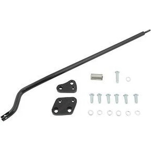 Drag Specialties 1622-0497 Black Forward Control -1" Relocation Kit
