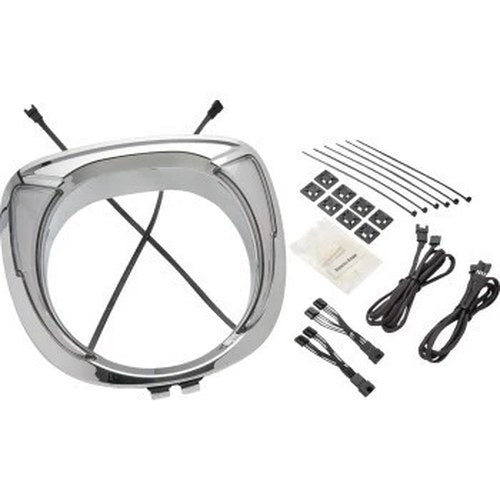 Ciro 46205 Chrome Fang Headlight Bezel for Indian Chieftain