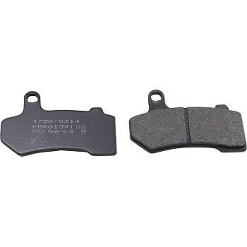 Drag Specialties 1720-0214 Organic Aramid Brake Pads for Touring 08-24