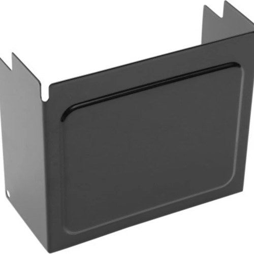 Drag Specialties 2113-0494 Black Battery Side Cover Dyna 99-05 & Sportster 97-03