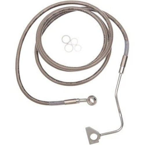 Drag Specialties 1741-3992 Extended Length Stainless Steel Brake Line Kit
